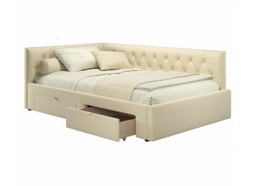Полутораспальная кровать Afelia бежевый