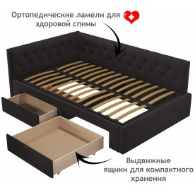 Полутораспальная кровать Ариэтта