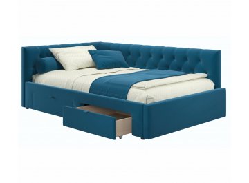 Полутораспальная кровать Afelia синий