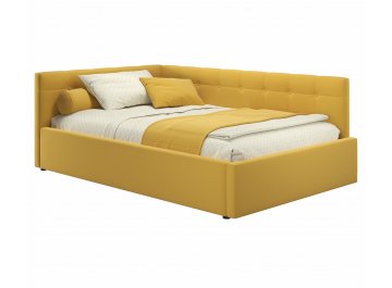 Полутораспальная кровать Bonna желтый