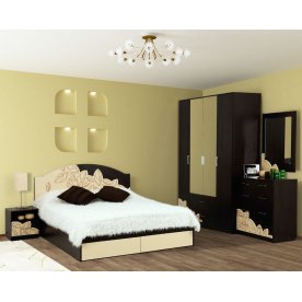 Кровать с ящиками Оливия 1.6 "Люкс" 160x200 с матрасом