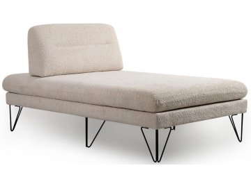 Кушетка Рокки ткань Camby ivory