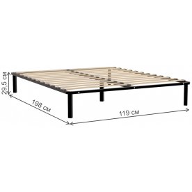 Основание для кровати 120х200 с опорами