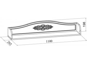 Полка Ассоль АС-50