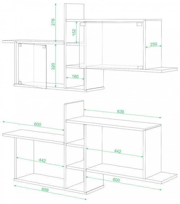 Полка ПК-14 Ш шамони