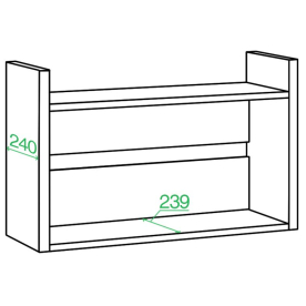 Полка ПКЛ-О КШ