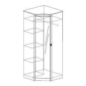 Шкаф угловой Киото 443