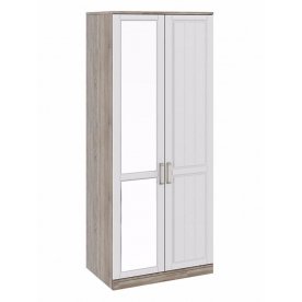 Шкаф двухдверный с одной зеркальной дверью Прованс СМ-223.07.005 зеркало слева