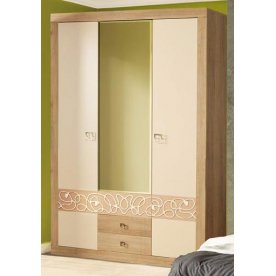 Шкаф трехдверный Флора 820