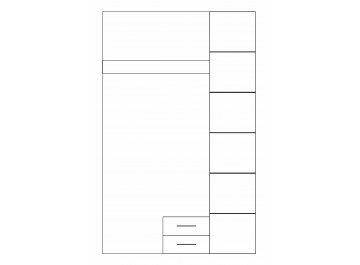 Шкаф трехдверный Olivia 3D2S