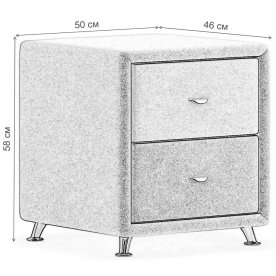 Прикроватная тумба Bari 2