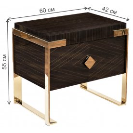Прикроватная тумба Golden Prism 84HB-NS319U3