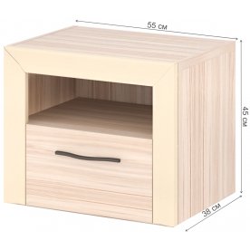 Прикроватная тумба Нобиле ТбКр ККр