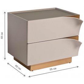 Прикроватная тумба Page 58DB-21235TUMB-LV