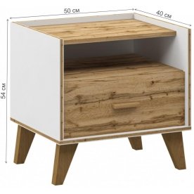 Прикроватная тумба Сканди МН-036-28