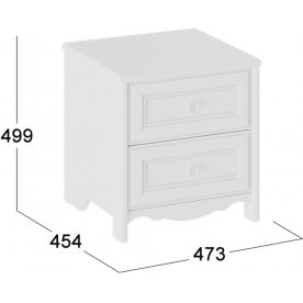Тумба прикроватная Франческа ТД 312.03.01