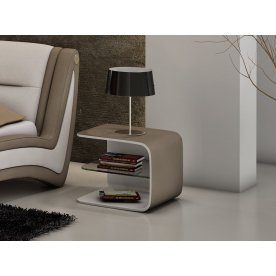 Тумба прикроватная N 007 бежевая