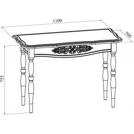 Спальный гарнитур Ассоль комплектация 1