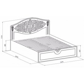 Спальный гарнитур Ассоль комплектация 2