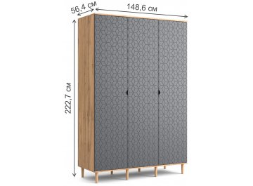 Спальный гарнитур Денвер комплектация 2