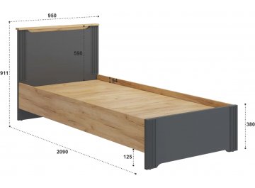 Спальный гарнитур Эмилия комплектация 2