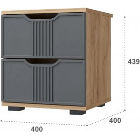 Спальный гарнитур Эмилия комплектация 3