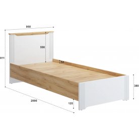 Спальный гарнитур Эмилия комплектация 4