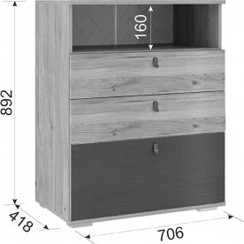 Cпальный гарнитур Модерн К68