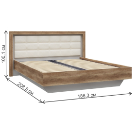 Спальный гарнитур Николь-Люкс комплектация 4