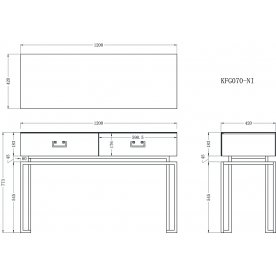 Консольный столик KFG070-NI