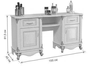 Туалетный столик Да Винчи