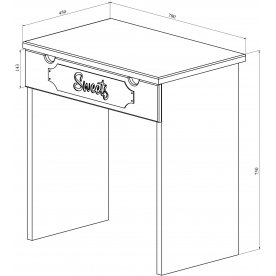 Туалетный столик ДримСтар ДС-1