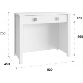 Туалетный столик Изабель ИЗ-40К