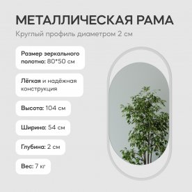 Настенное зеркало Evelix