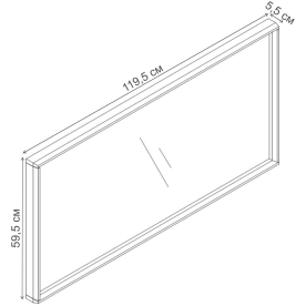 Зеркало Benissa MDI.MR.BS.7