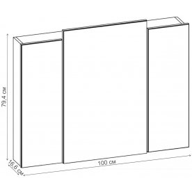 Зеркало Крокус-4 ЗТ.001.1000-00