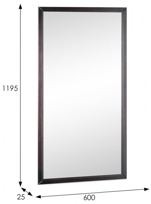 Зеркало настенное Ника венге
