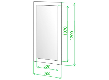 Зеркало Той 120 БЕ