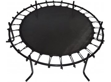 Батут с защитной сеткой AL-140-red