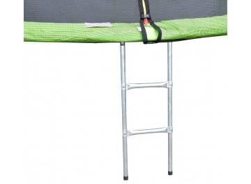 Батут с защитной сеткой AL-out180-green