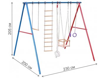 Детская дворовая площадка Ганс мини