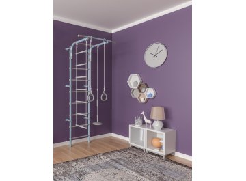 Детский спортивный комплекс для дачи Pastel 2 белый / серый