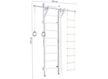 Детский спортивный комплекс для дома Eco 2.1 02.21.8.14.500.08.01 белый