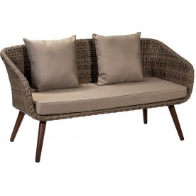 Диван из ротанга Куба