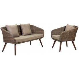 Диван из ротанга Куба