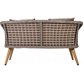 Диван из ротанга Кюрасао