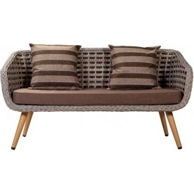 Диван из ротанга Кюрасао