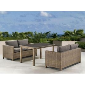 Комплект для отдыха из ротанга T256B/S59B-W65