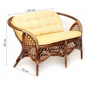 Комплект для отдыха Меланж браун