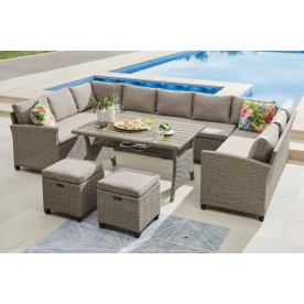 Обеденный комплект из ротанга AFM-370B